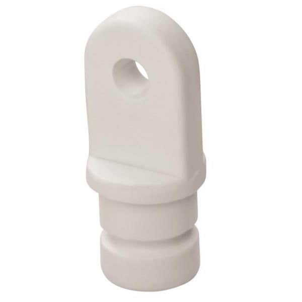 Newalthlete 3402WP 0.75 in. Inside Eye End, White - Set of 2 NE3024928 - main